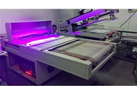 丝网印刷LED UV光固机案例