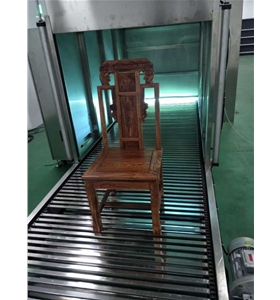 紫外线uv固化隧道炉丨木椅子uv光油固化